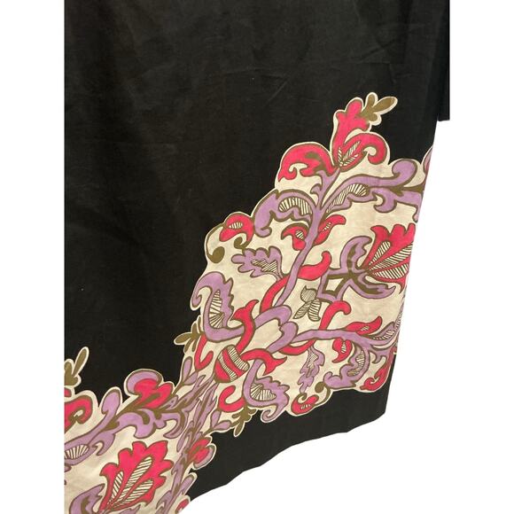 Lilly Pulitzer Womens Shauna Tunic Dress Size 12 Black Pink Formal Beachy Resort - Picture 8 of 10